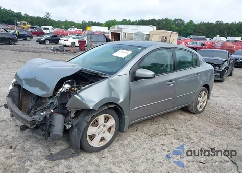 2008 Nissan Sentra 2.0S из США, поврежденный, VIN 3N1AB61E38L751882